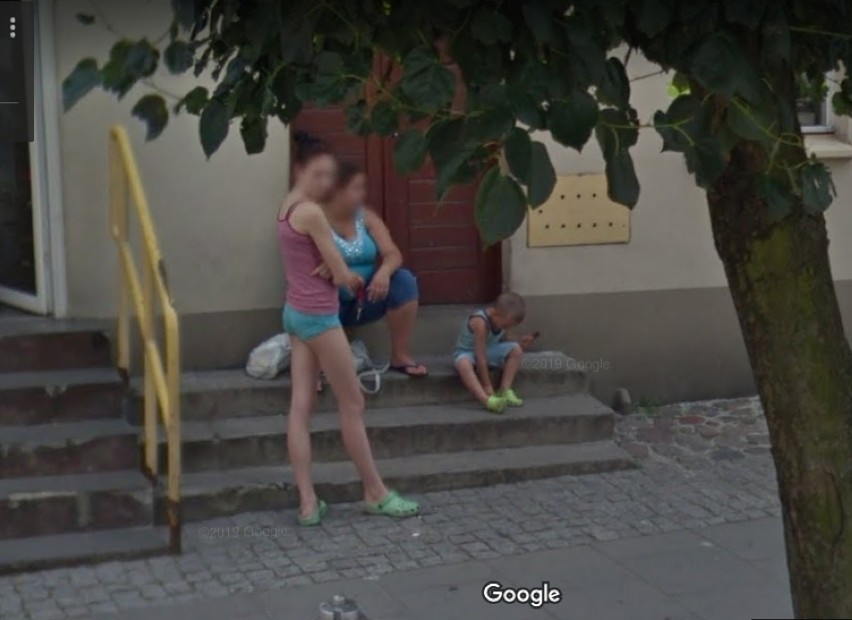 Mieszkańcy powiatu obornickiego w obiektywie kamery Google Street View