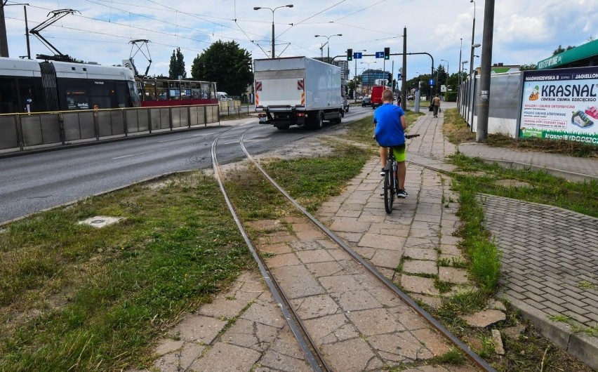 Pętla u zbiegu ulic Bałtyckiej i Fordońskiej w Bydgoszczy...