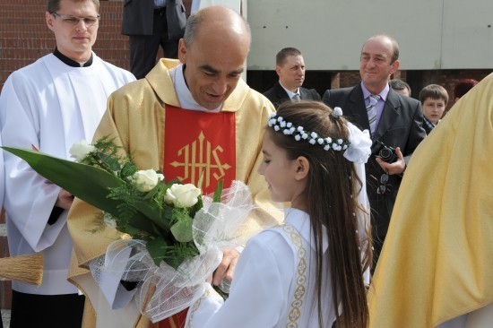 Świętochłowice: Komunia Święta w parafii NSPJ w Piaśnikach