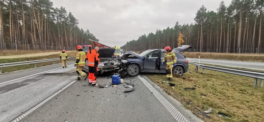Do wypadku na krajowej S5 w Pawłówku (pow. bydgoski) doszło...