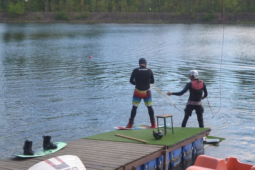 Wyciąg wakeboardowy w Sosnowcu działa już trzy lata