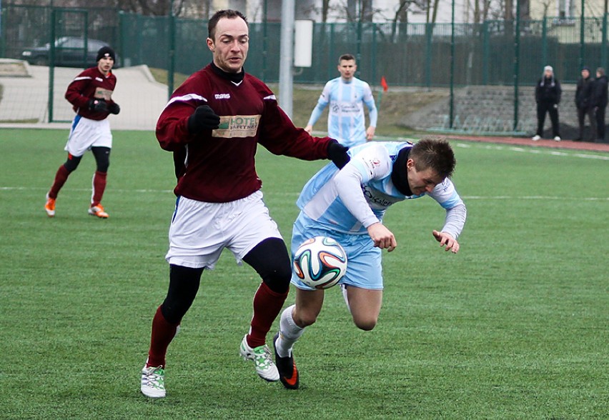 Sparingi zima 2014. Stomil Olsztyn - Olimpia Zambrów 1:2 [zdjęcia]