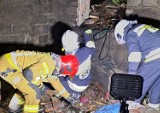 Pożar piwnicy w Szamotułach, zadymienie w budynku w Pniewach [FOTO]