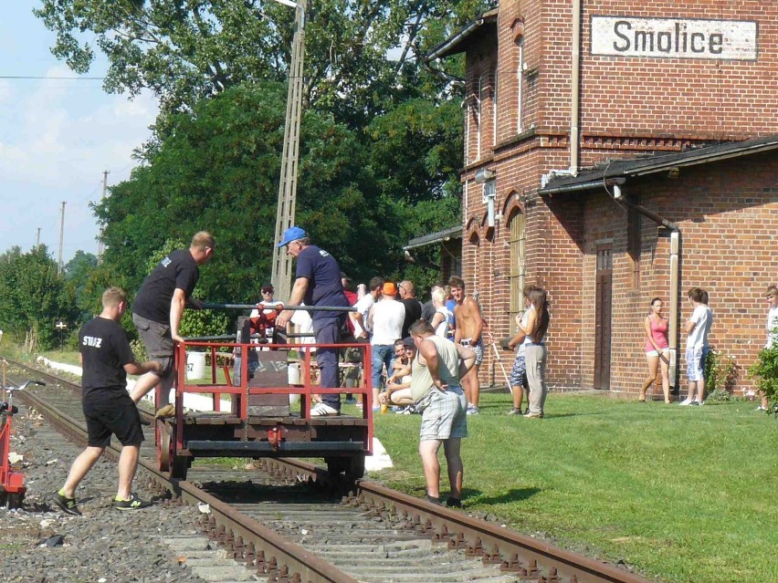 Wielkopolska Gościnna - Wyścigi drezyn w Smolicach