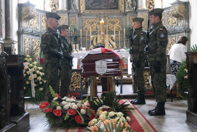 Ppłk Tadeusz Siedlecki nie żyje. W poniedziałek odbył się jego pogrzeb