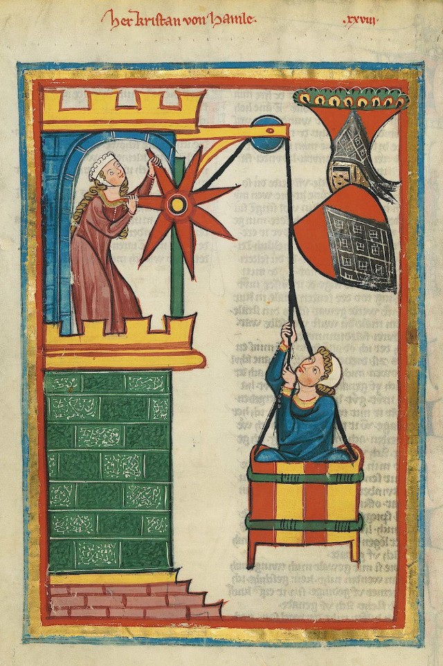 Obraz dawnej sztuki Codex Manesse