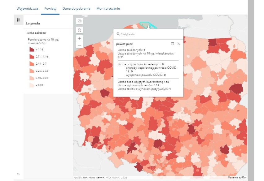 Sytuacja koronawirusowa - 21 maja 2021