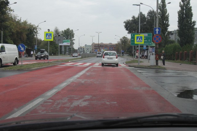 Interaktywne przejście dla pieszych w Sosnowcu