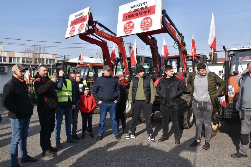 Protesty rolników w Kaliszu i powiecie kaliskim. ZDJĘCIA
