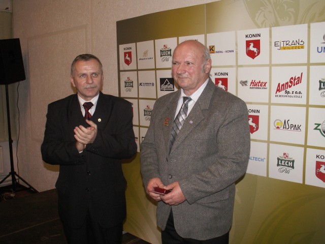 Marian Pasek został odznaczony " Zasłużony dla miasta Konina"