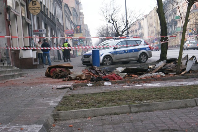 Pożar w Kaliszu przy ulicy Górnośląskiej