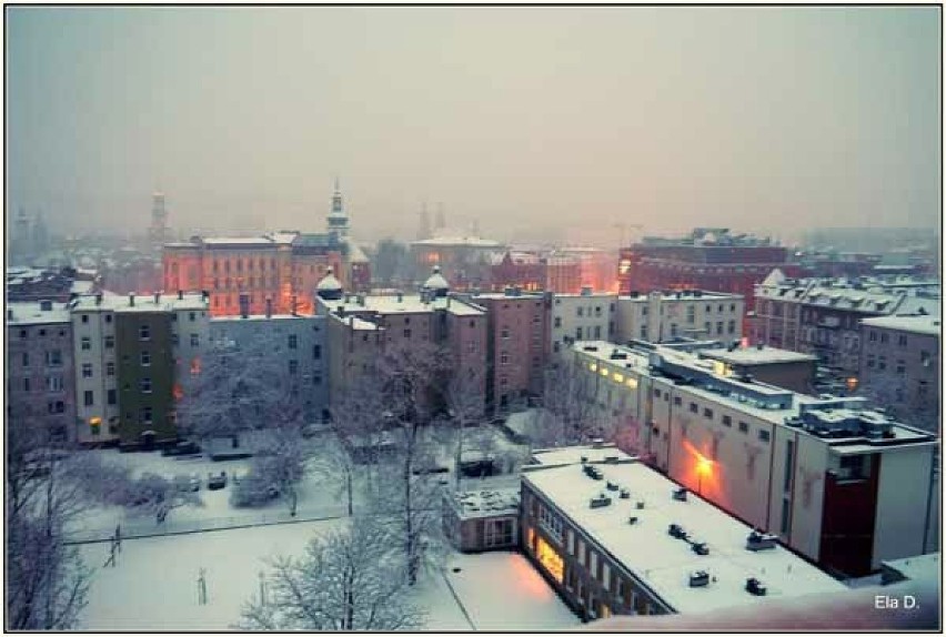 Opole otulone śniegiem