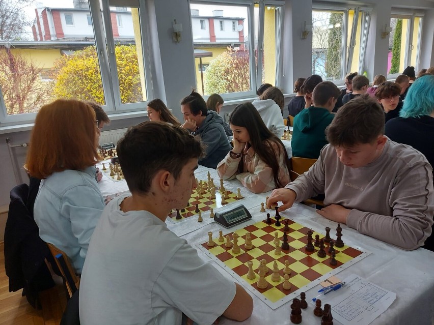 Finał wojewódzkiej Licealiady w szachach drużynowych w...