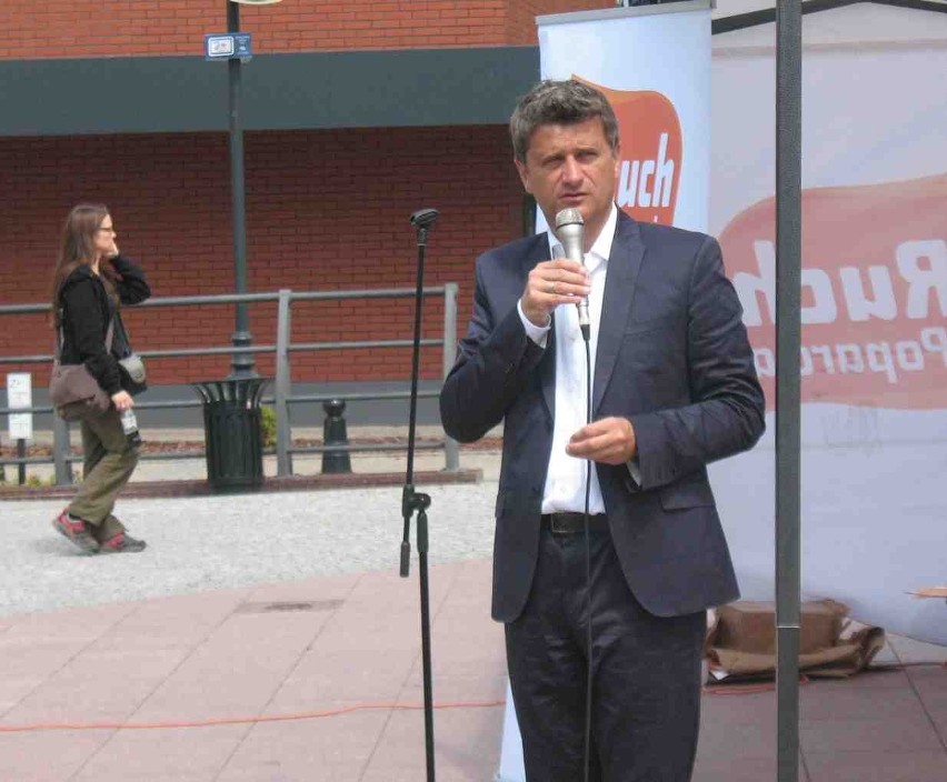 Janusz Palikot odwiedził Malbork