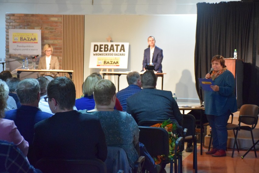 Debata między kandydatami na stanowisko Burmistrza Szamotuł. Piotr Michalak i Joanna Gzyl odpowiedzieli na pytania mieszkańców [ZDJĘCIA]