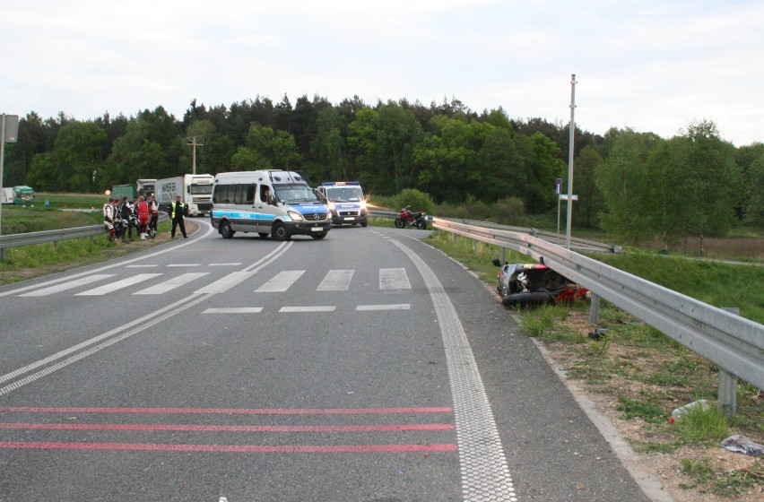 22-latek z Rybnika rozbił się na łuku ulicy Lotniskowej