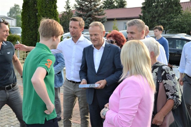 20 maja w Goleniowie pojawił się Donald Tusk
