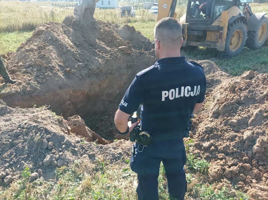 Gołdap: Ponad 100 kilogramowe znalezisko z czasów II wojny światowej powodem ewakuacji mieszkańców