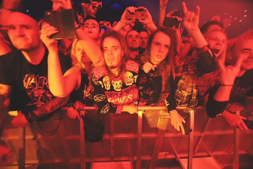 Pożegnalny koncert zespołu Slayer w Łodzi [ZDJĘCIA]