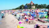 Trzy łebskie plaże oferują bezpieczny wypoczynek i wiele atrakcji