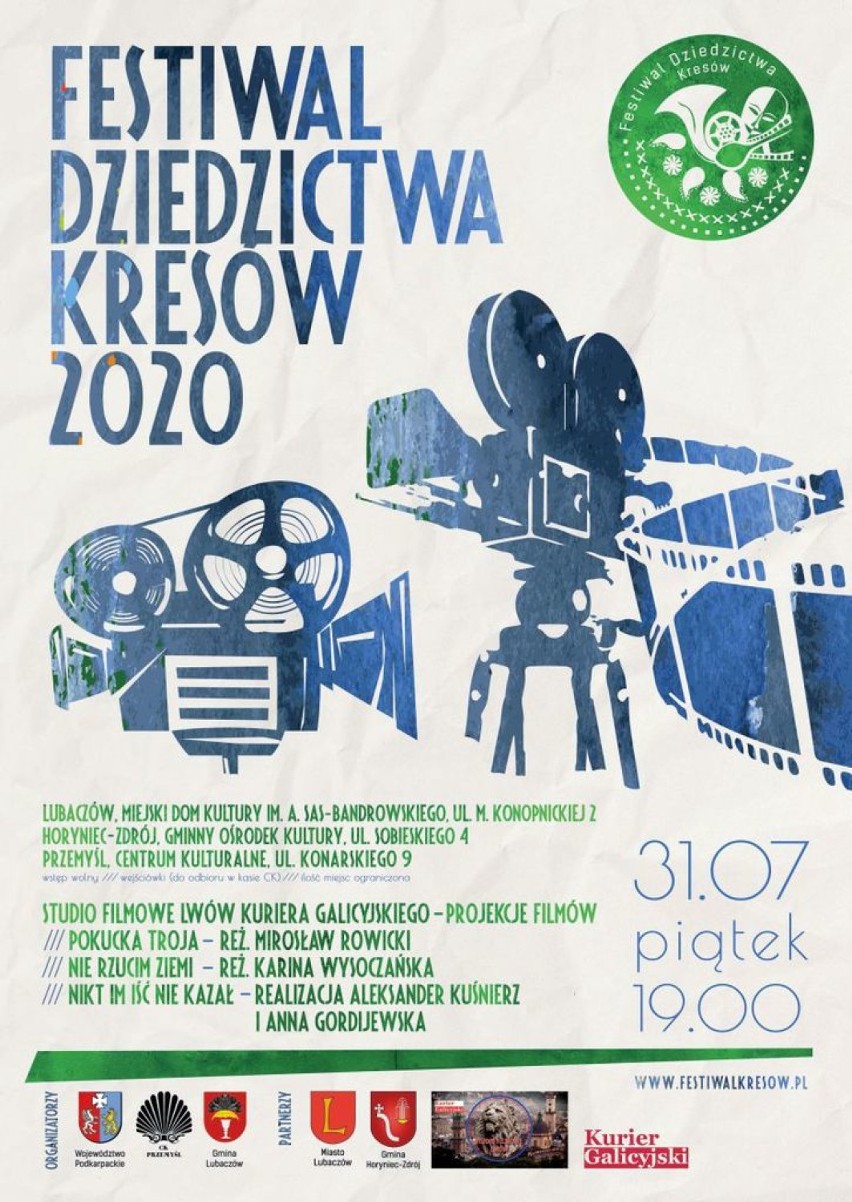 Centrum Kulturalne w Przemyślu zaprasza na projekcje filmów Studia Filmowego Lwów Kuriera Galicyjskiego