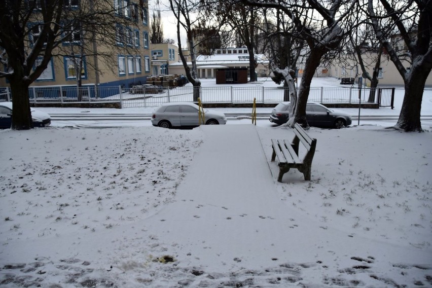 Warunki pogodowe panujące w czwartek (20 stycznia) w...