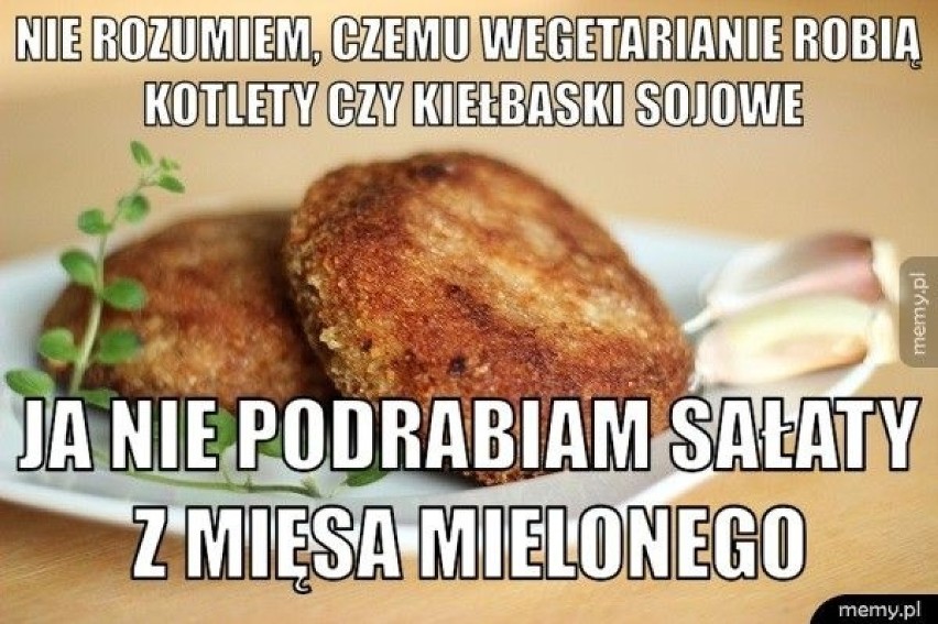 Memy o wegetarianach! Zobacz, jak bezlitośni potrafią być internauci! "Wegetarianie nie jedzą mięsa, czyli parówki mogą" 