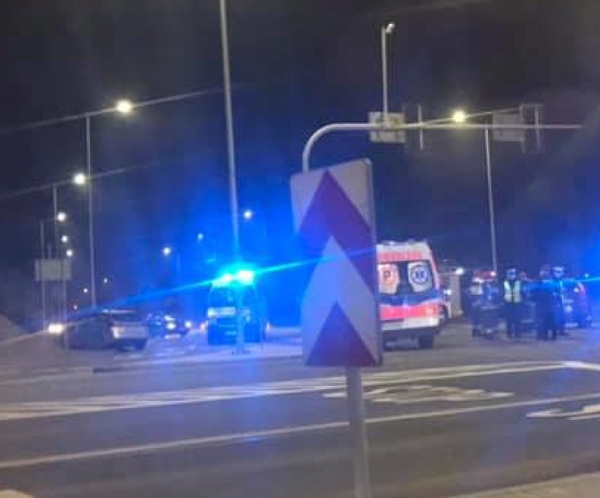 Wypadek przy Galerii Libero w Katowicach. Zderzył się radiowóz z autem osobowym! Policjant został ukarany mandatem