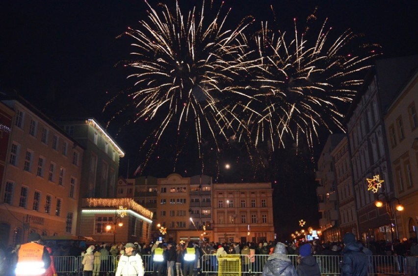 Strzegom: Powitali Nowy Rok na strzegomskim Rynku