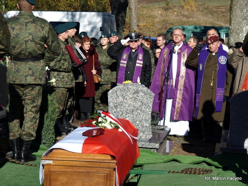 Sierżanta Adama Szada-Borzyszkowskiego pożegnano z honorami