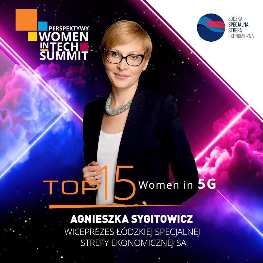 Agnieszka Sygitowicz, wiceprezes ŁSSE, wśród TOP 15 Women in...