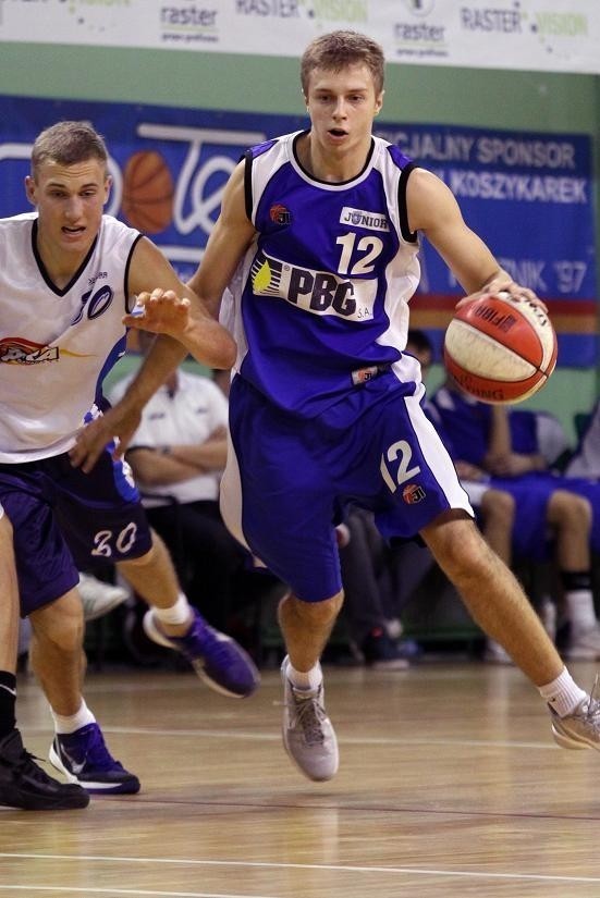 Mikołaj Stopierzyński, czołowy strzelec PBG Basket Junior Poznań