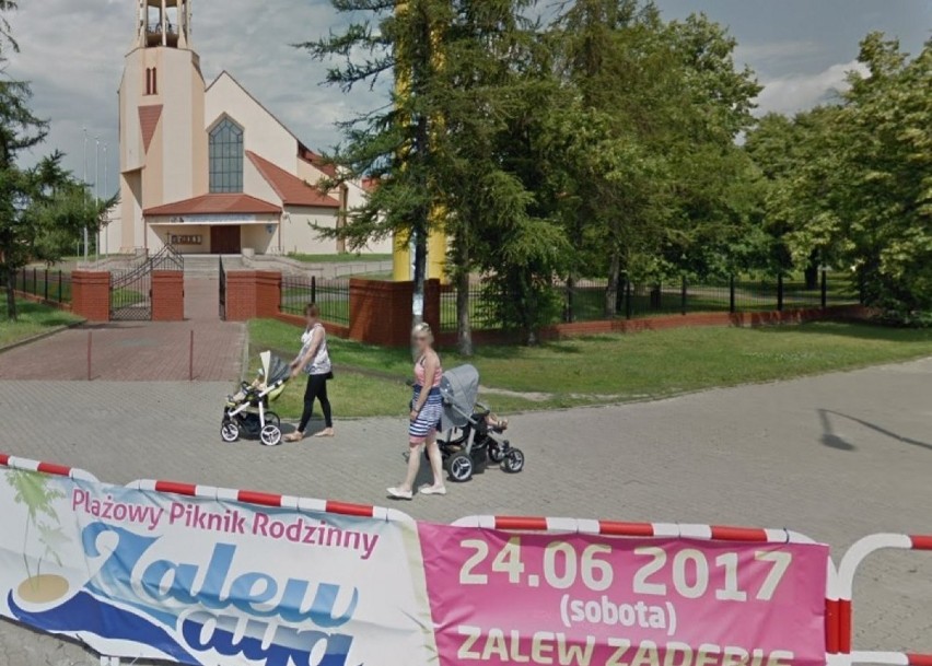 Osiedle Widok w Skierniewicach w kamerze Google Street Vuew
