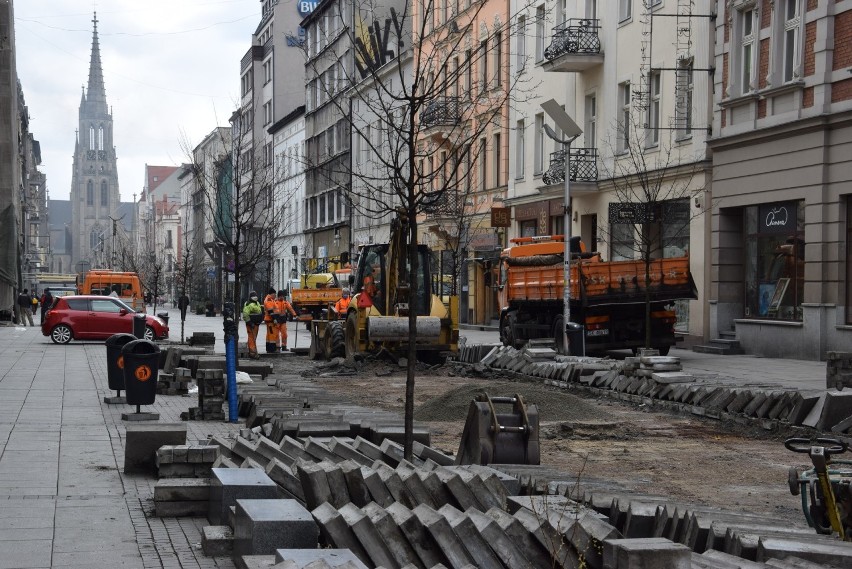 Remont ulicy Mariackiej w Katowicach rozpoczął się w...