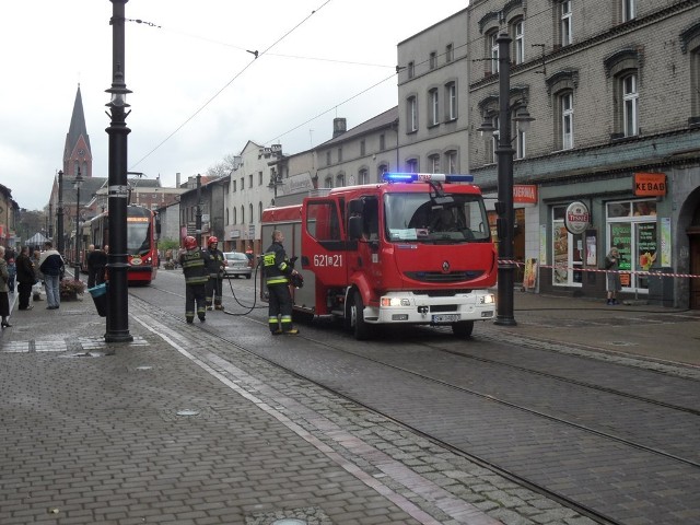 Pożar przy Katowickiej w Świętochłowicach