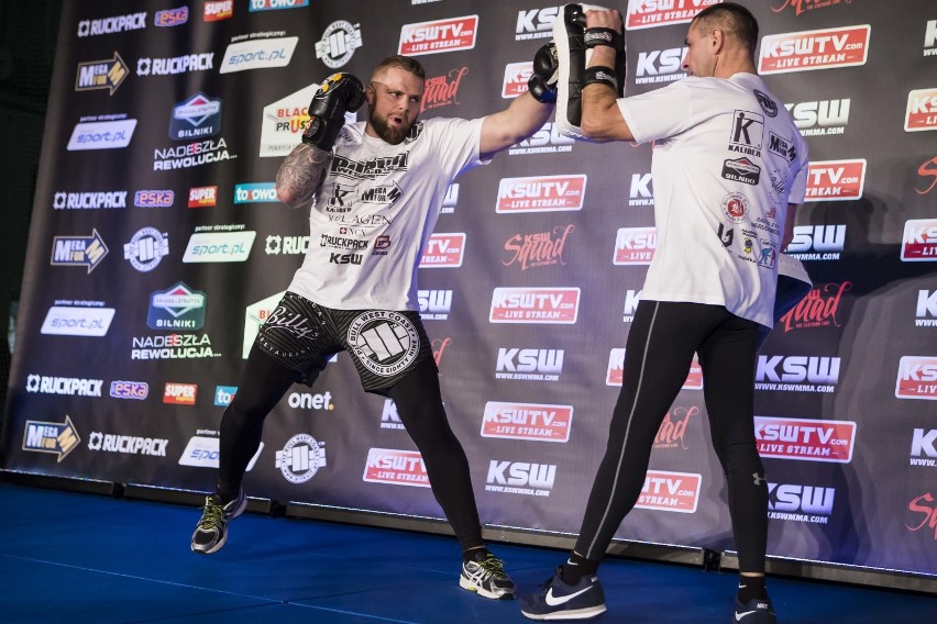 KSW 34  - gwiazdy sztuk walki wzięły udział w treningu...