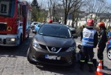 Zderzenie aut na skrzyżowaniu ulic Złotej i Parczewskiego w Kaliszu [FOTO]
