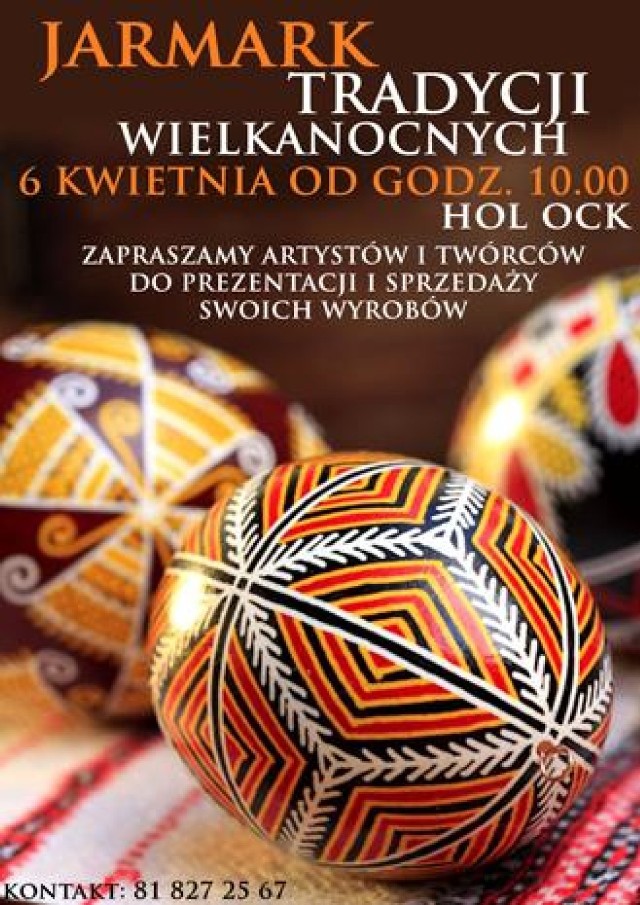 Opolskie Centrum Kultury zaprasza twórców i kupujących na Jarmark Wielkanocny.