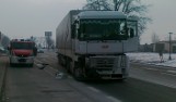 Stara Dąbia: Zderzenie audi z ciężarówką. Nie żyje 29-latka (ZDJĘCIA)