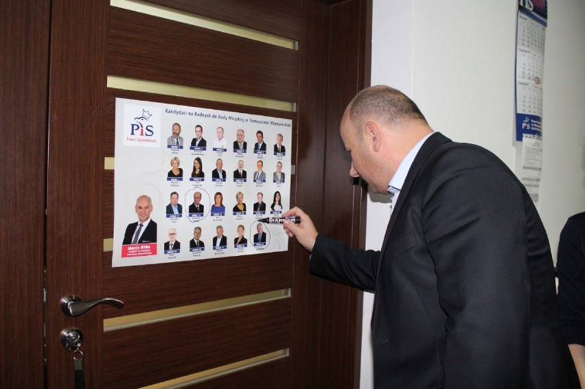 Wyniki wyborów w Tomaszowie: Radość w sztabie wyborczym PiS [ZDJĘCIA]