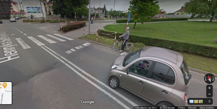 Zdjęcia z Google Street View wykonane w Rawiczu