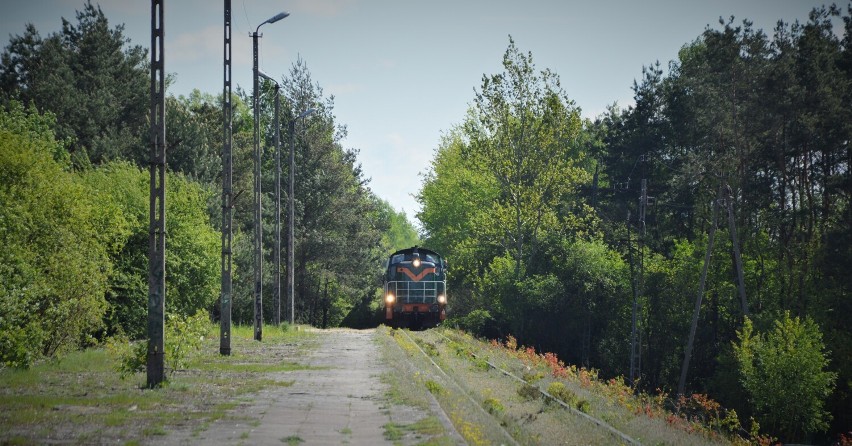Specjalny pociąg turystyczny przejechał przez Bełchatów