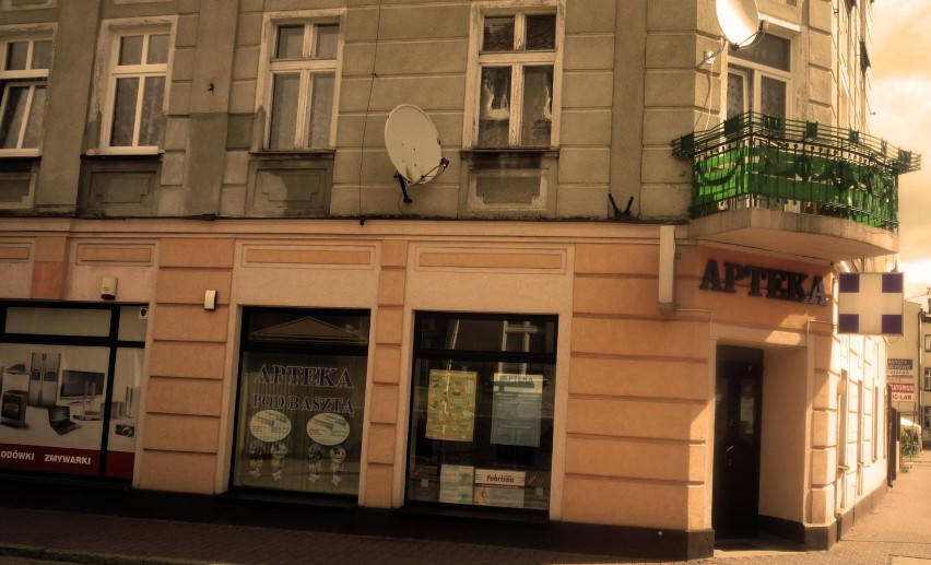 Przy ulicy Wronieckiej w Szamotułach istniało niegdyś kino...