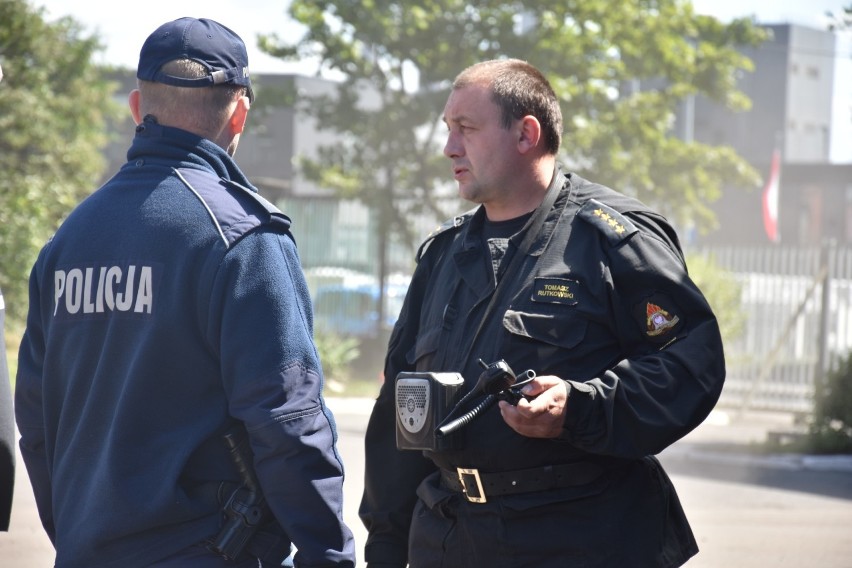 Protest mieszkańców Bobrka. Blokowali wjazd niebezpiecznych ciężarówek