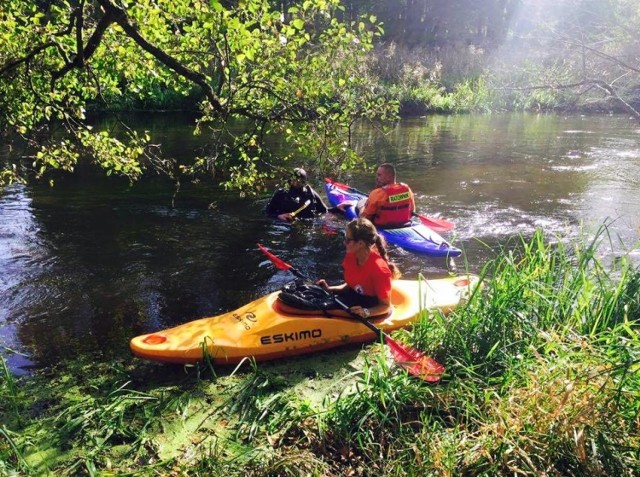 Płetwonurkowie znaleźli na dnie Wdy sporo puszek z piwem. Trafiła im się też opona i sporo opakowań po jedzeniu.