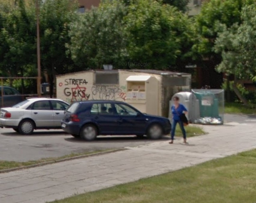 Kamery Google Street View na osiedlu Dolnośląskim  w...