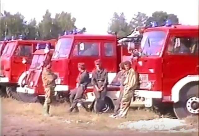26 lat temu strażacy walczyli z wielkim pożarem lasu w Orlinie