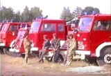 Wielki pożar lasu w miejscowości Orlina. Straż pożarna w Kaliszu przypomina wydarzenia sprzed 26 lat [WIDEO]