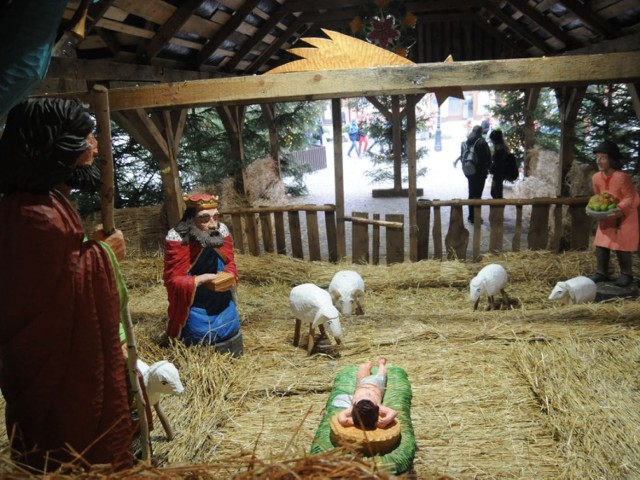 Szopka bożonarodzeniowa, podobnie jak w ubiegłych latach, stanie na Rynku Nowomiejskim w Toruniu