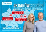 Można w parku, można w autobusie elektrycznym. W Krakowie trwa weekend z akcją szczepień